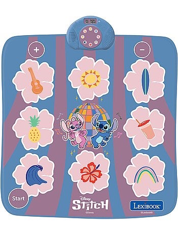 Tapis de danse stitch électronique, bluetooth et lumineux avec 6 modes de jeu