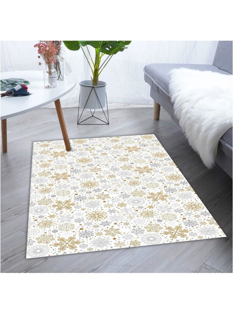 Tapis de décoration Magie de Noel Doré - Kiabi
