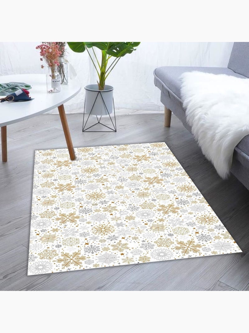 Tapis de décoration Magie de Noel Doré - Kiabi