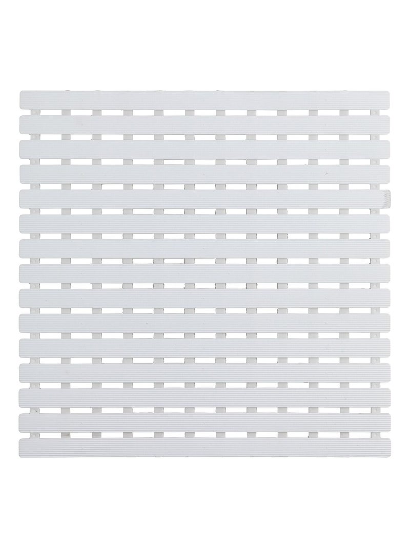 Tapis de douche antidérapant avec ventouse ARINOS Blanc - Kiabi