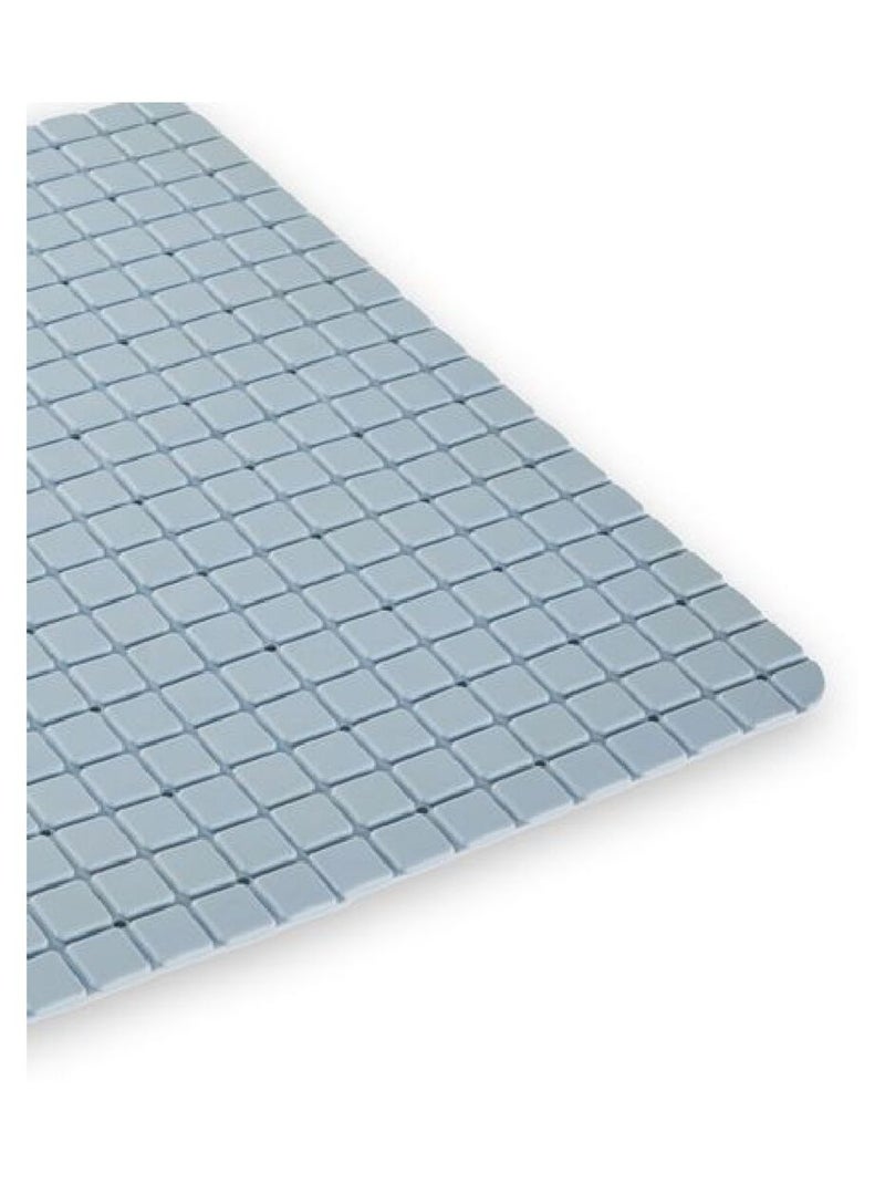 Tapis de douche antidérapant avec ventouses BATHROOM Bleu - Kiabi