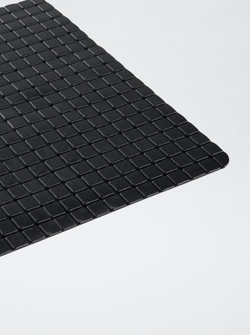 Tapis de douche antidérapant Noir - Kiabi