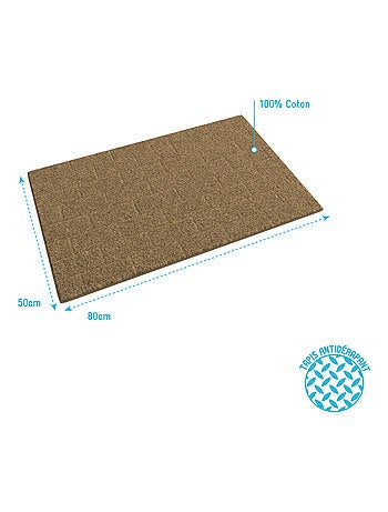 Tapis de douche esprit métro