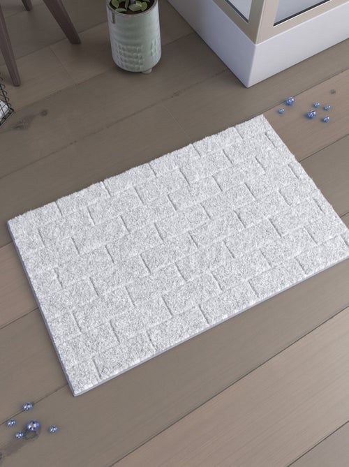 Tapis de douche esprit métro - Kiabi