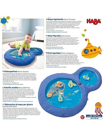 Tapis de jeu aquatique Les petits plongeurs