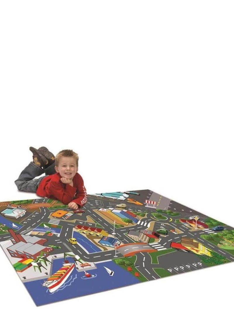 Tapis de jeu avec accessoires et 1 véhicule N/A - Kiabi