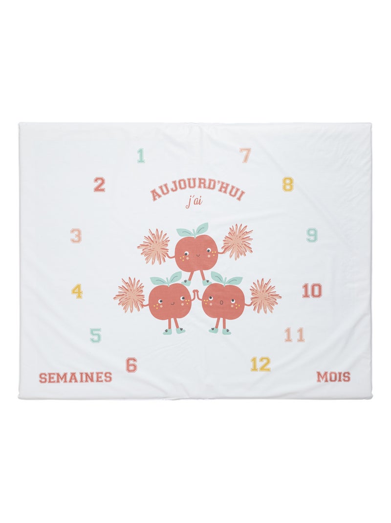 Tapis de jeu avec étapes bébé - Smoothie - Babycalin Rouge tomate - Kiabi