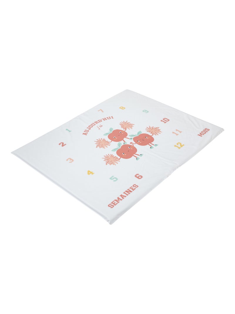 Tapis de jeu avec étapes bébé - Smoothie - Babycalin Rouge tomate - Kiabi