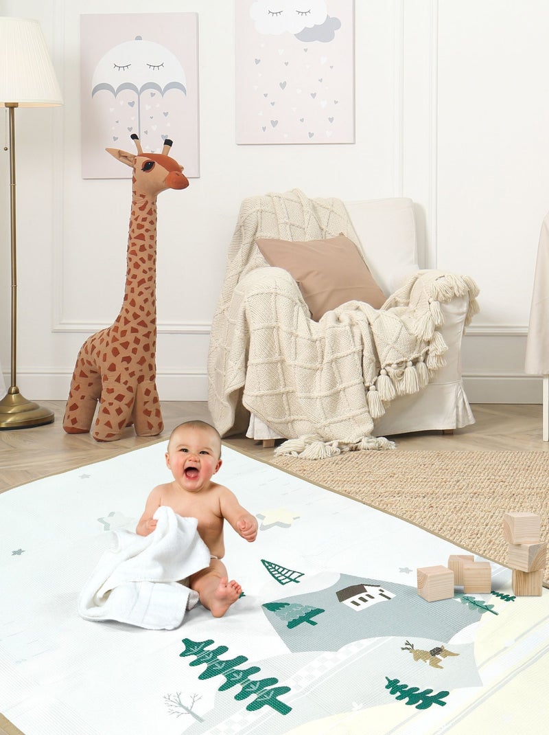 Tapis de Jeu Bébé 120*180*0,5 cm, Tapis D'éveil en Mousse, Pliable, Imperméable, Antidérapant N/A - Kiabi