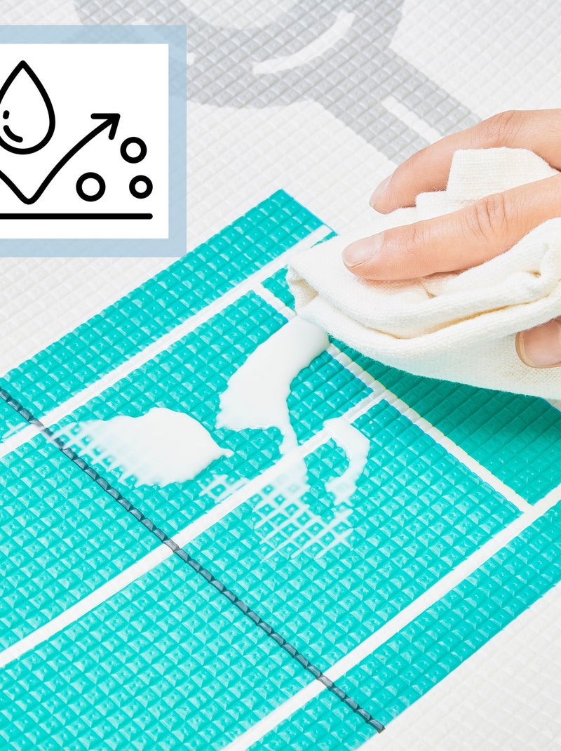 Tapis de Jeu Bébé 120*180*0,5 cm, Tapis D'éveil en Mousse, Pliable, Imperméable, Antidérapant N/A - Kiabi