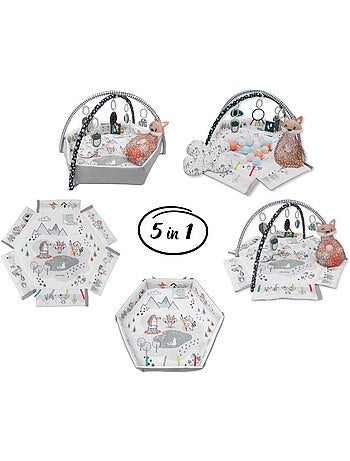 Tapis de jeu bébé 5-en-1 'Milly Mally' Minky