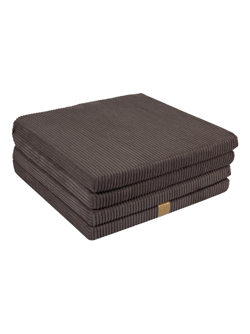 Tapis de Jeu Carré pour Enfants - Tapis de Sol pour Chambre Bébé, Aesthetic Marron - Kiabi