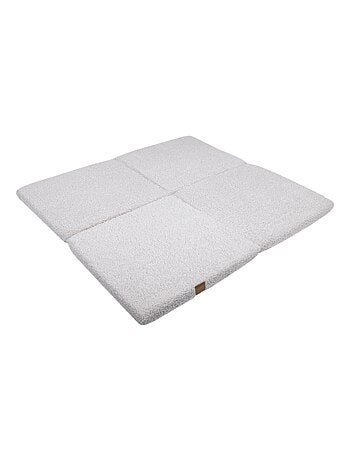 Tapis de Jeu Carré pour Enfants - Tapis de Sol pour Chambre Bébé, Velvet