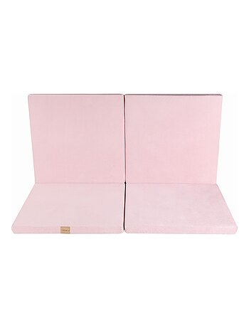 Tapis de Jeu Carré pour Enfants - Tapis de Sol pour Chambre Bébé, Velvet