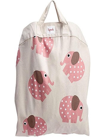 Tapis de jeu éléphant rose