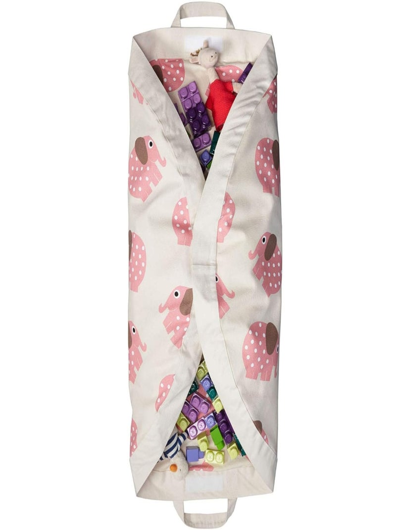 Tapis de jeu éléphant rose Rose - Kiabi