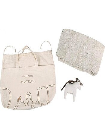 Tapis de jeu en coton lavable en machine enfant Path Of Nature