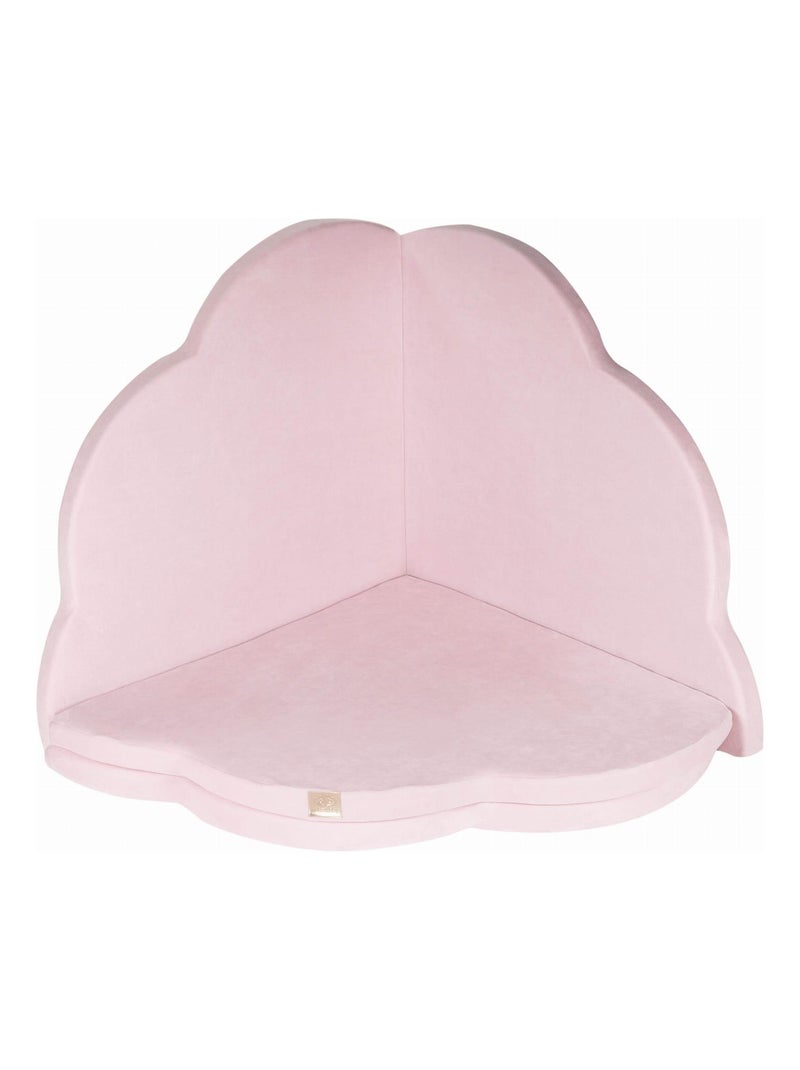 Tapis de Jeu en Forme de Nuage pour Enfants - Tapis de Sol Doux, Tapis Chambre Bébé, Velvet Rose - Kiabi