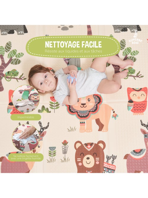Tapis de Jeu en mousse, épais et pliable pour enfants - MONUMENTS | SUPERBE BEBE - Kiabi Tapis de Jeu en mousse, épais et pliable pour enfants - MONUMENTS | SUPERBE BEBE - Kiabi