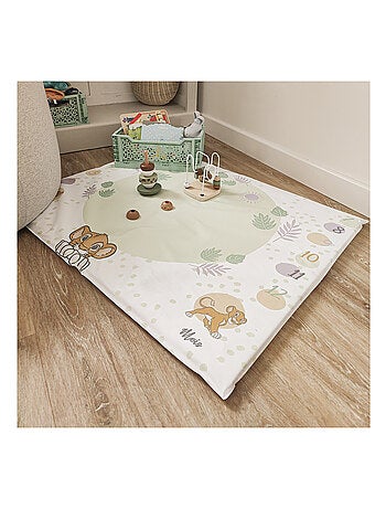 Tapis de jeu en PVC 72x92 cm avec étapes bébé - Roi Lion Cosy Time - Babycalin