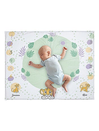 Tapis de jeu en PVC 72x92 cm avec étapes bébé - Roi Lion Cosy Time - Babycalin