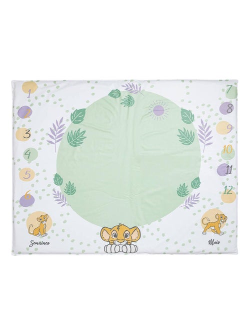 Tapis de jeu en PVC 72x92 cm avec étapes bébé Roi Lion Cosy Time - Kiabi