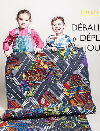 Tapis de Jeu Enfant, Carpet Studio, Big City, Lavable, Antidérapant