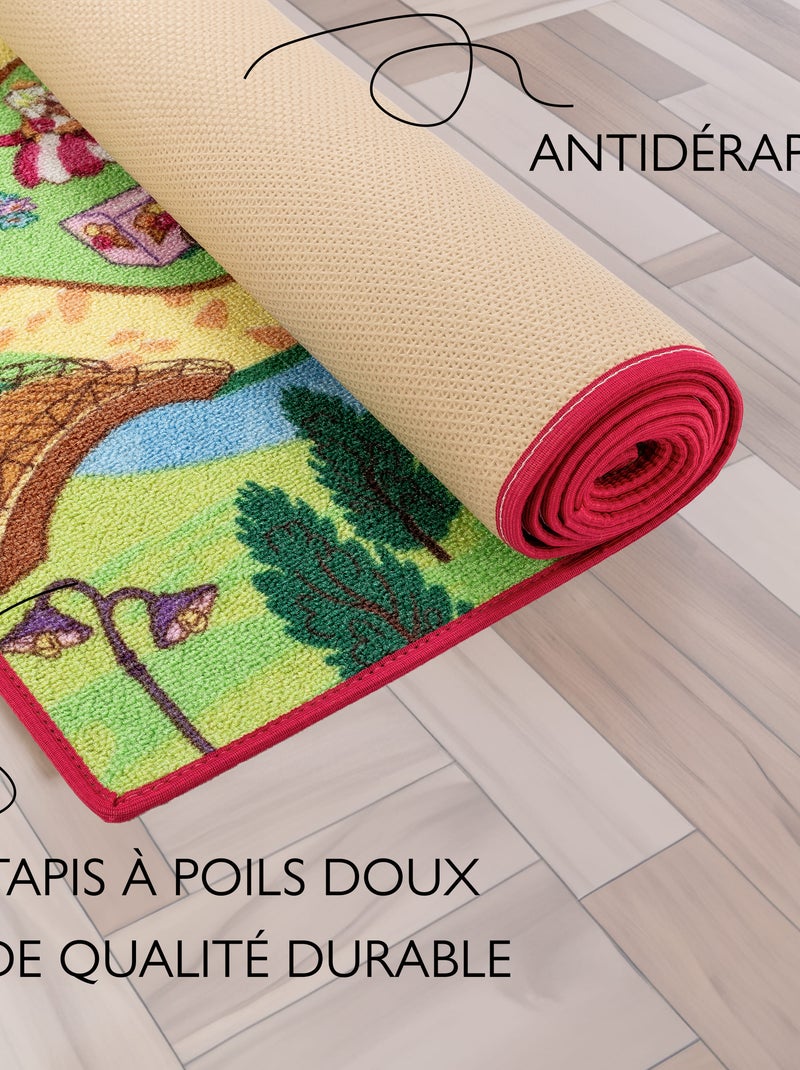 Tapis de Jeu Enfant, Carpet Studio, Candy Town, Lavable, Antidérapant Jaune - Kiabi