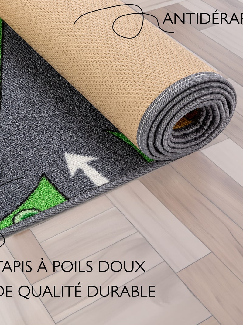 Tapis de Jeu Enfant, Carpet Studio, Little Village, Lavable, Antidérapant Vert - Kiabi
