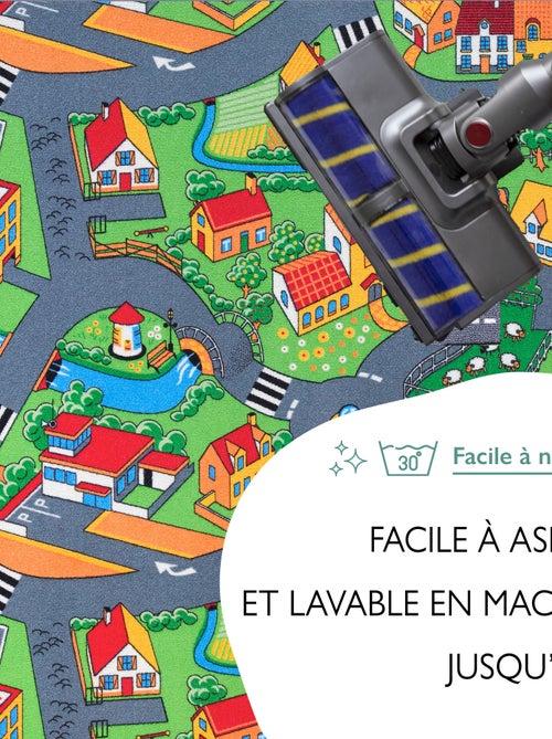 Tapis de Jeu Enfant, Carpet Studio, Little Village, Lavable, Antidérapant - Kiabi Tapis de Jeu Enfant, Carpet Studio, Little Village, Lavable, Antidérapant - Kiabi