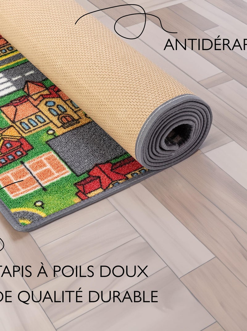 Tapis de Jeu Enfant, Carpet Studio, Playcity, Lavable, Antidérapant Multicolore - Kiabi