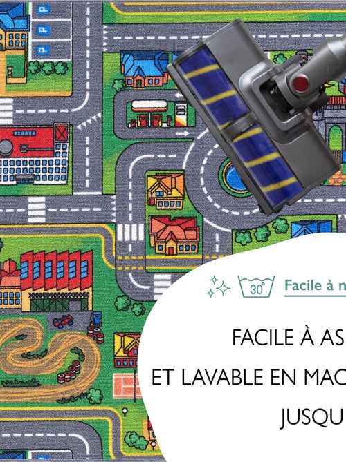 Tapis de Jeu Enfant, Carpet Studio, Playcity, Lavable, Antidérapant - Kiabi