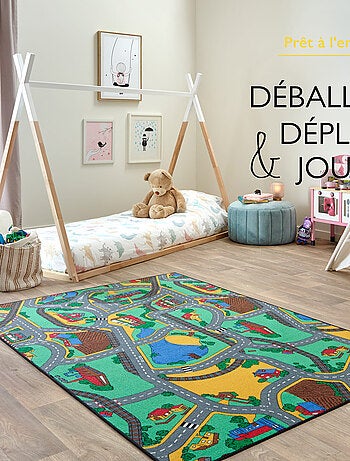 Tapis de Jeu Enfant, Carpet Studio, Playtime, Lavable, Antidérapant