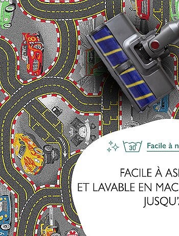 Tapis de Jeu Enfant, Carpet Studio, Racer, Lavable, Antidérapant