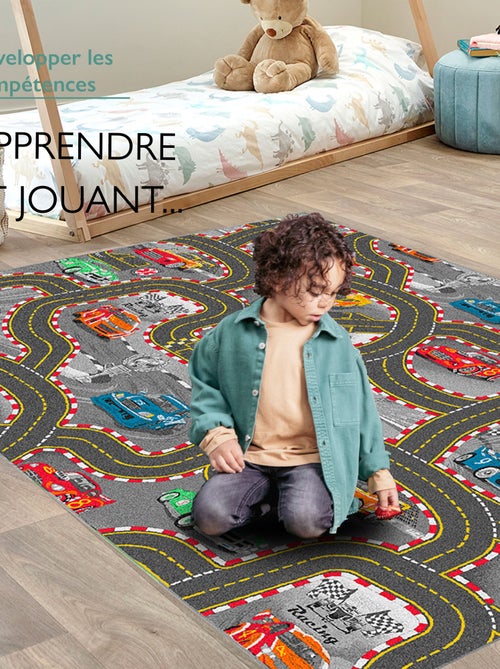 Tapis de Jeu Enfant, Carpet Studio, Racer, Lavable, Antidérapant - Kiabi