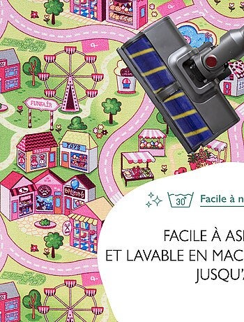 Tapis de Jeu Enfant, Carpet Studio, Sweet Town, Lavable, Antidérapant