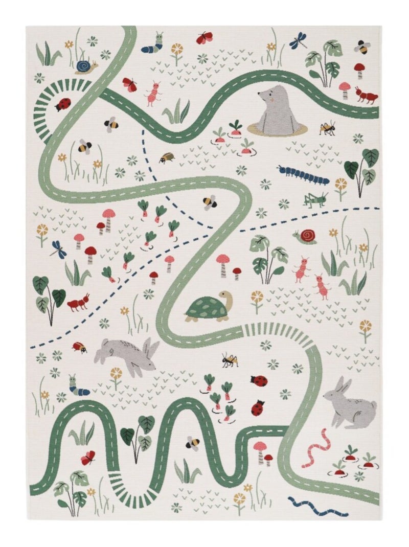 Tapis de jeu enfant indoor & outdoor Garden Life Multicolore - Kiabi