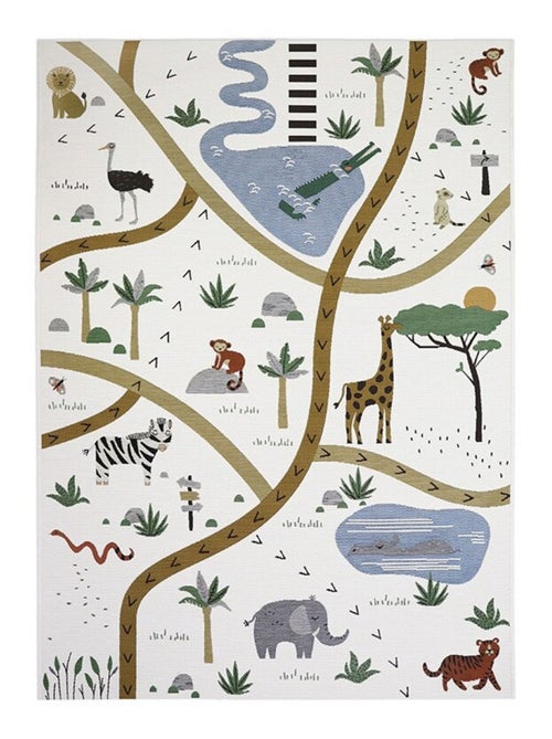 Tapis de jeu enfant intérieur & extérieur Little Savannah - Kiabi