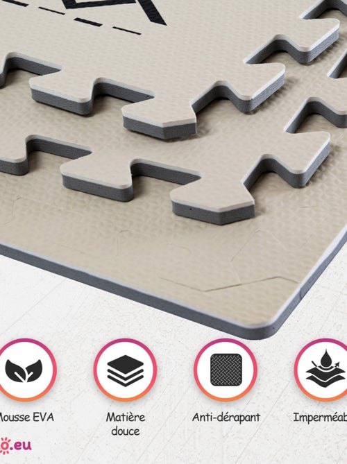 Tapis de jeu enfant puzzle - Kiabi