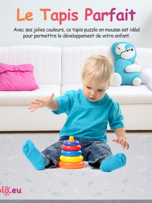 Tapis de jeu enfant puzzle - Kiabi