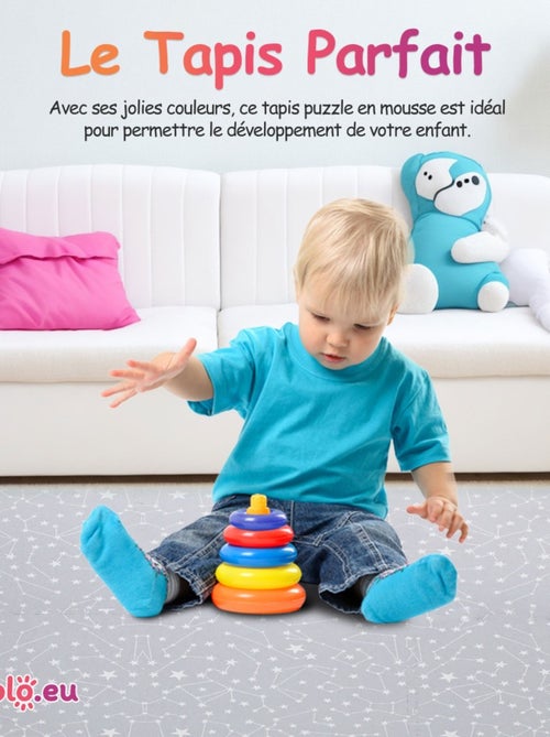Tapis de jeu enfant puzzle - Kiabi