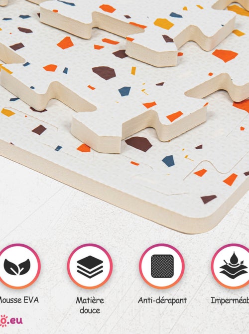 Tapis de jeu enfant puzzle - Kiabi