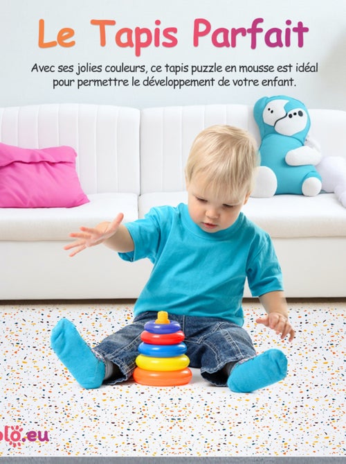 Tapis de jeu enfant puzzle - Kiabi