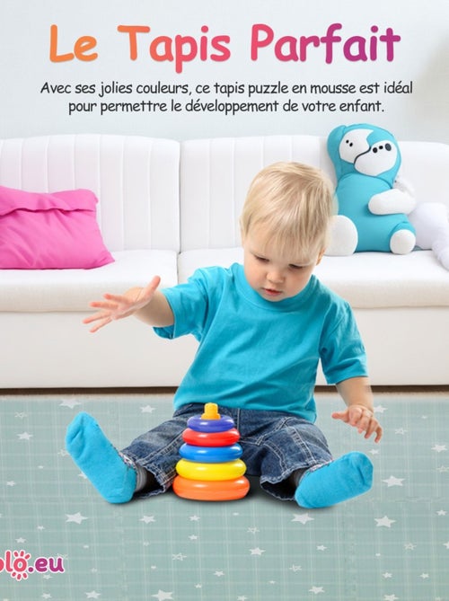 Tapis de jeu enfant puzzle - Kiabi