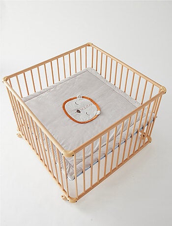 Tapis de jeu et de parc 75 x 95 cm en Veloudoux, Noukie's