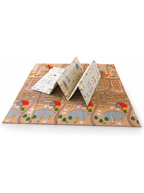 Tapis de jeu Farm-City 120x180 cm Asalvo - Kiabi Tapis de jeu Farm-City 120x180 cm Asalvo - Kiabi
