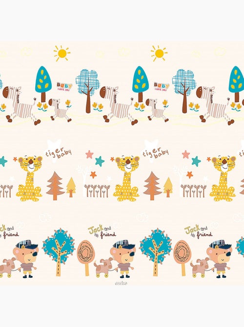 Tapis de jeu Funmat 120X180 City-Forêt Asalvo - Kiabi