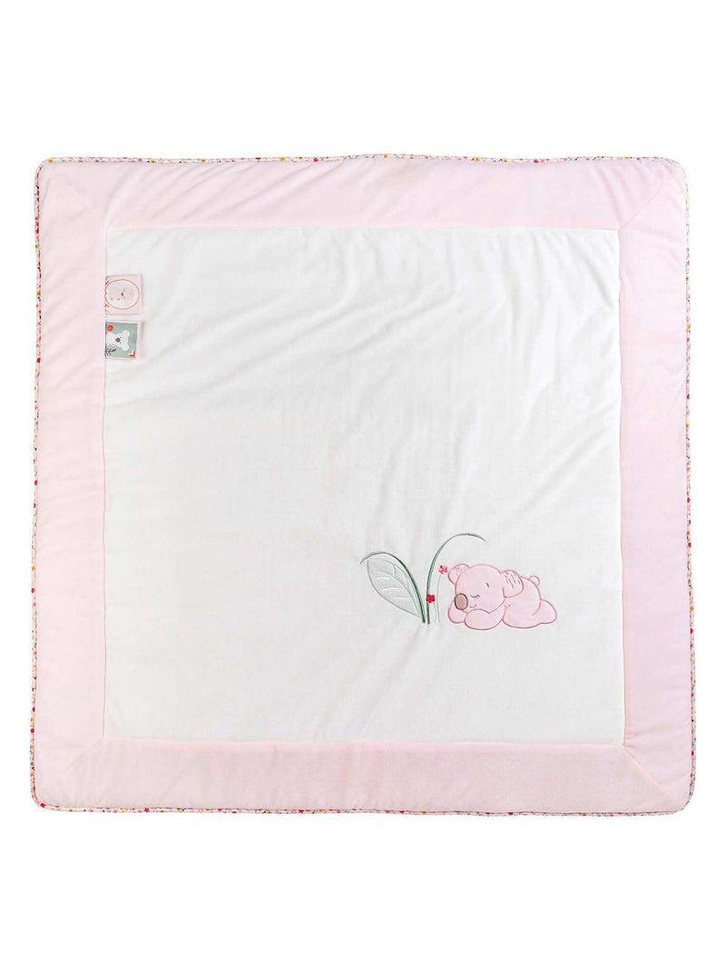 Tapis de jeu Iris le koala (100 x 100 cm) Rose - Kiabi