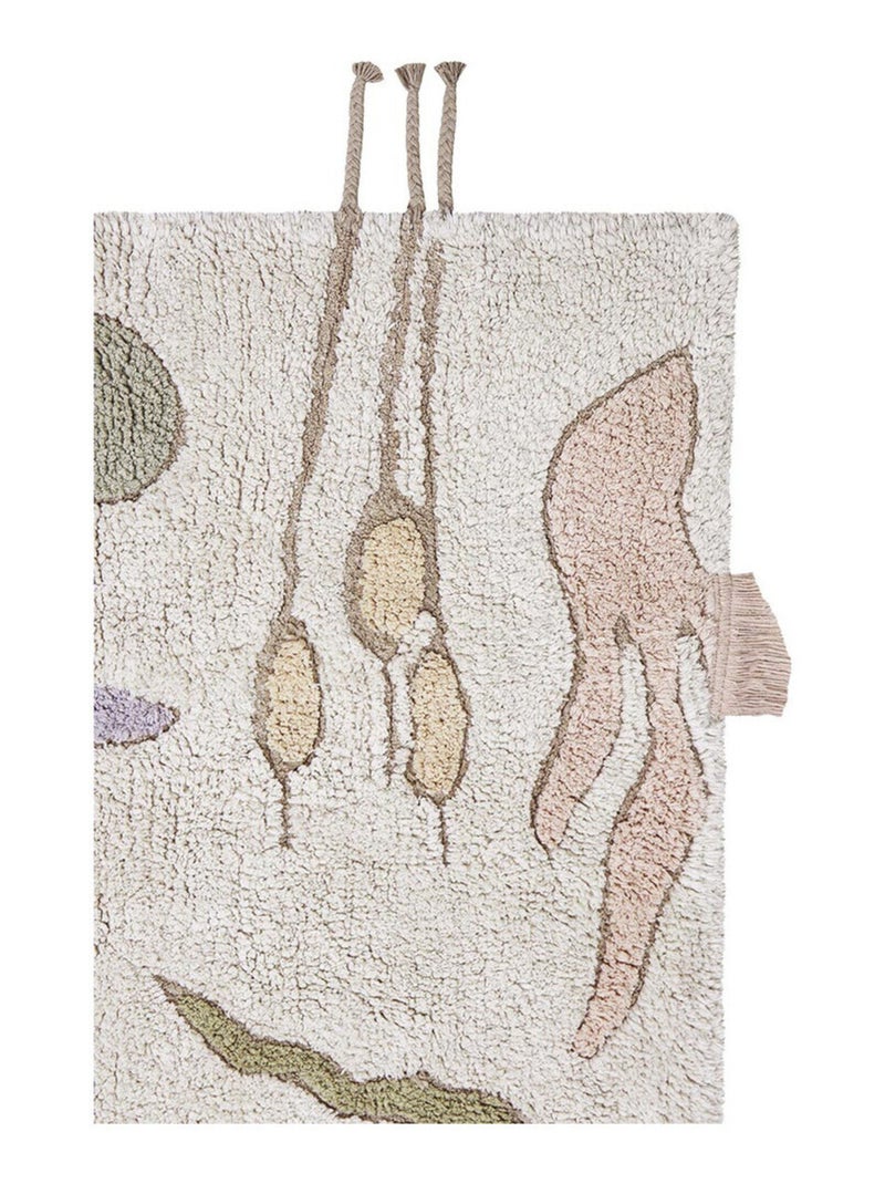 Tapis de jeu lavable Botanic Fantasy Beige - Kiabi
