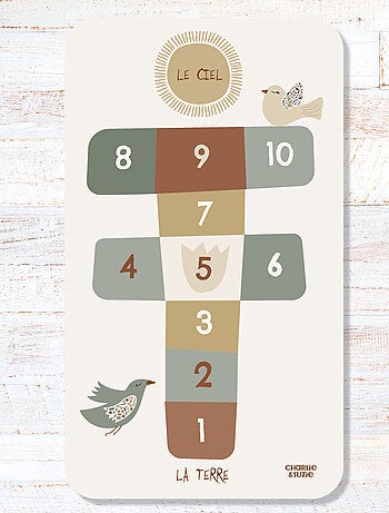 Tapis de jeu marelle Lili-Rose